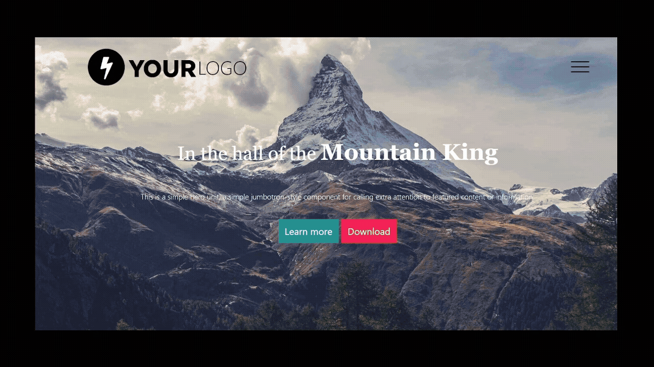 Screenshot du projet In the hall of the Mountain King